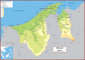 Brunei Maps - Academia Maps