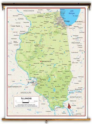 Illinois State Maps - Academia Maps