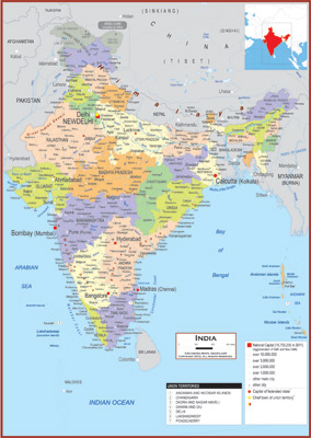 India Maps - Academia Maps